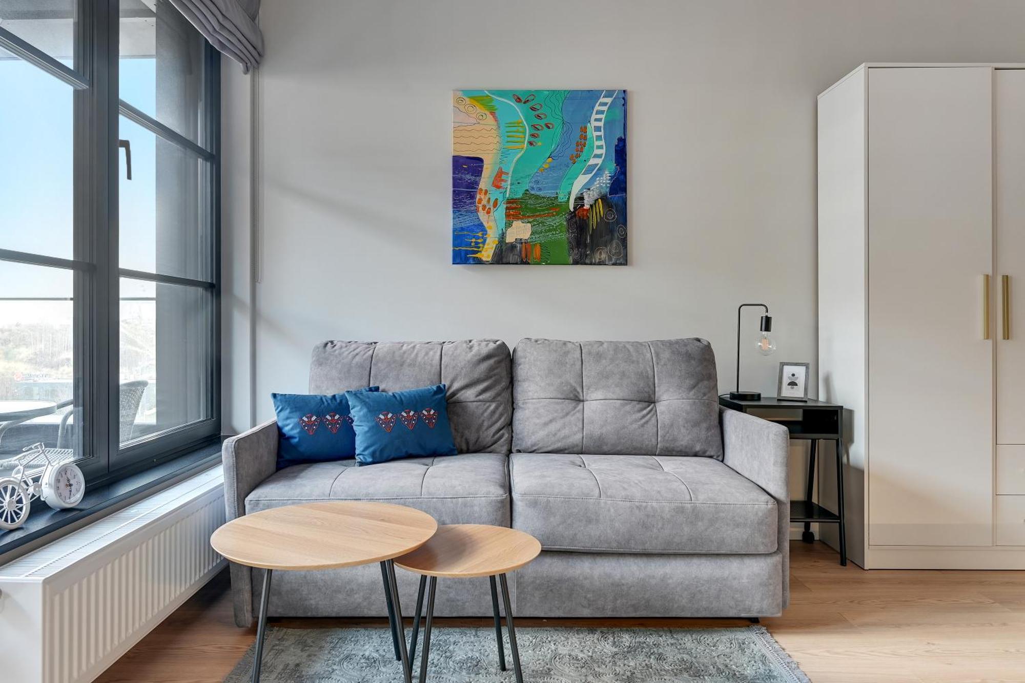 גדנסק Doki Living & Foodhall By Downtown Apartments חדר תמונה