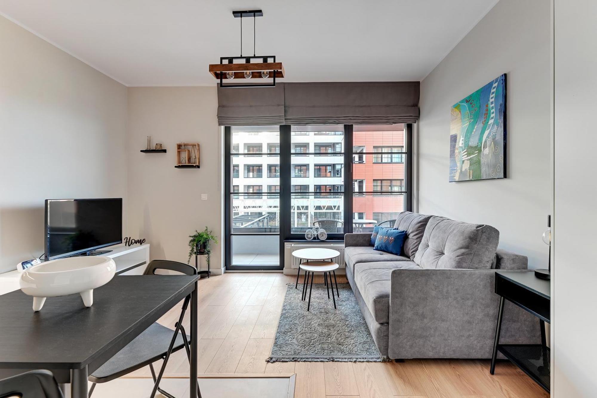 גדנסק Doki Living & Foodhall By Downtown Apartments חדר תמונה