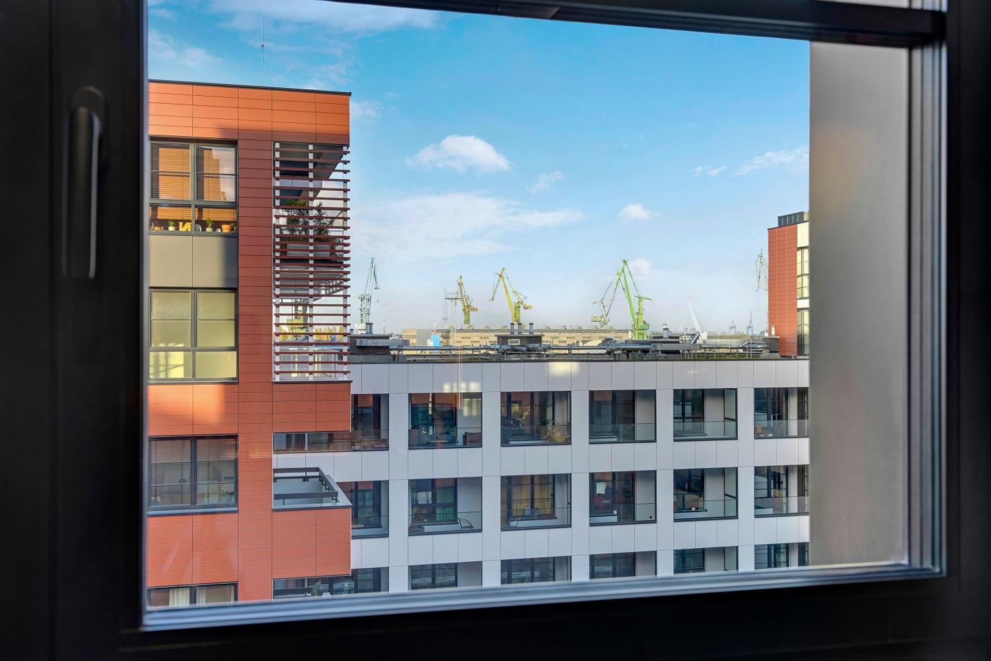 גדנסק Doki Living & Foodhall By Downtown Apartments חדר תמונה